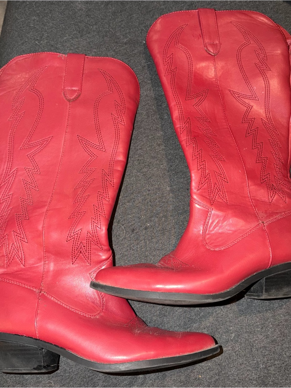 Soda Red Western Cowboy Boots